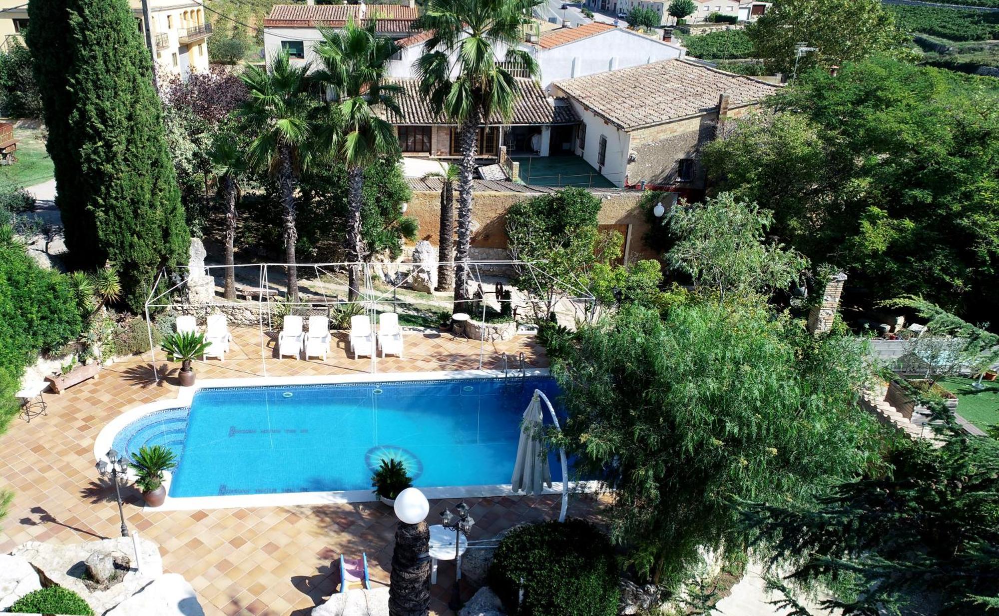 El Recer Hotel Sant Pau d'Ordal ภายนอก รูปภาพ